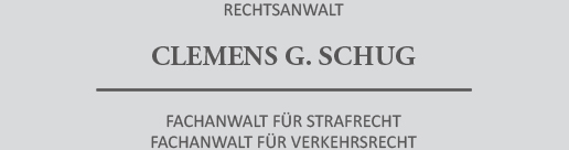 Rechtsanwalt CLEMENS G. SCHUG